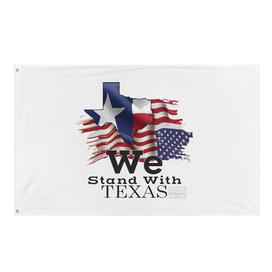 We Stand Wall Flag